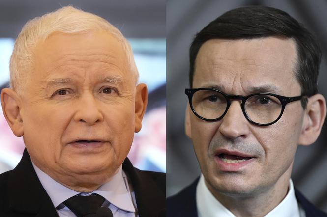 Mateusz Morawiecki i Jarosław Kaczyński 