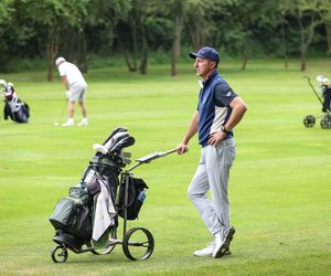 Jerzy Dudek na polu golfowym