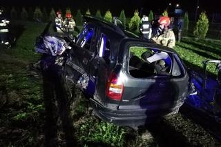 Przysieki. Wjechał wprost pod pociąg! [GALERIA]