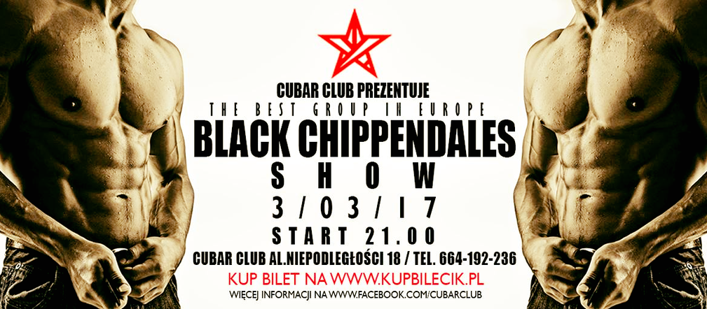 CUBAR - Black Chippendales Show