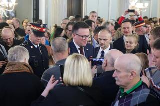 Wigilia dla osób w potrzebie w Sejmie