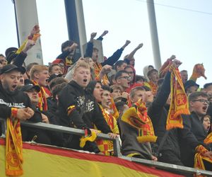 Korona Kielce - Lech Poznań. Zdjęcia kibiców na Exbud Arenie