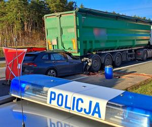 Tragiczny wypadek na A1 niedaleko Starogardu Gdańskiego. Zginął 44-letni mężczyzna
