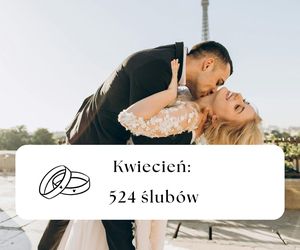 W tym miesiącu najchętniej bierzemy śluby na Podkarpaciu