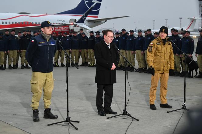 Strażacy wrócili do Polski z Turcji