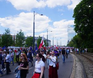 Wielki Marsz Patriotów Rafała Trzaskowskiego w Warszawie 25.05.2025