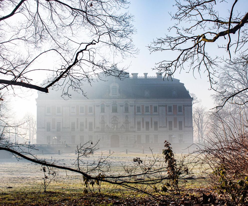 Muzeum Zamkowe w Pszczynie w zimowej aurze