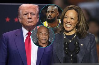 Mike Tyson zakochał się w Trumpie, Lebron James murem za Harris. Miliony w grze, kandydaci liczą na gwiazdy sportu