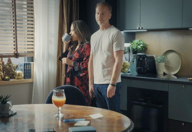 M jak miłość, odcinek 1834: Magda (Anna Mucha), Andrzej Budzyński (Krystian Wieczorek)