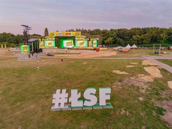Miasteczko festiwalowe gotowe na Łódź Summer Festival 2025