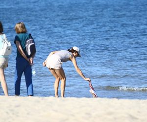 Agnieszka Radwańska nad polskim Bałtykiem