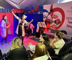 Finał projektu „Supersprawni” Czerwonych Nosków w ZSM w Chorzowie