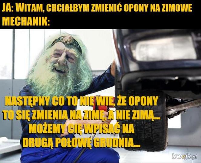Jak zawsze zima przyszła z zaskoczenia. Zobacz MEMY o zszokowanych kierowcach i drogowcach