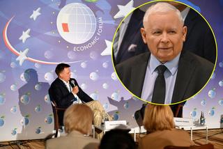 Forum Ekonomiczne w Karpaczu. Niespodziewana wizyta Kaczyńskiego