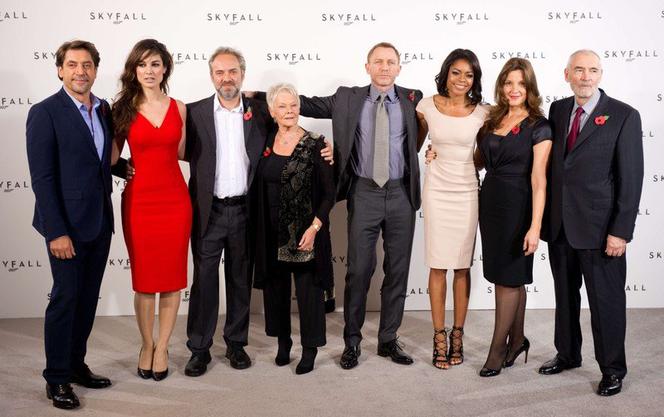 Daniel Craig, Javier Bardem, Berenice Marlohe, Naomie Harris