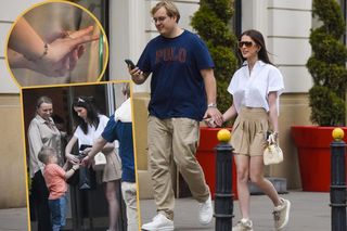 Roxie Węgiel i Kevin Mglej przez sześć godzin wybierali obrączki. Cena zwala z nóg. Pomagał im synek Kevina. Mamy zdjęcia