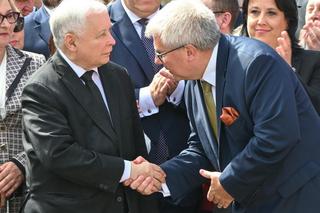 Ryszard Czarnecki i Jarosław Kaczyński 