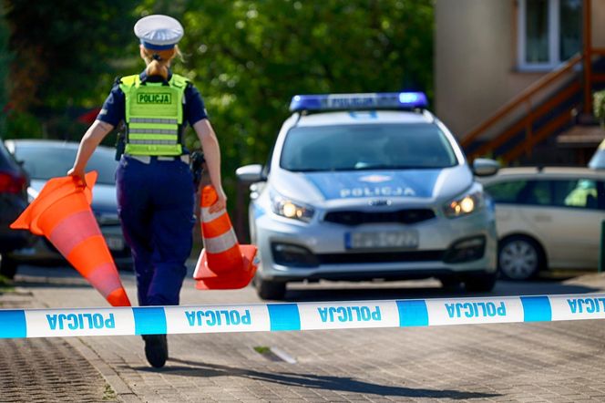 Dramatyczny poranek w Rabie Wyżnej. Kobieta zastrzelona na parkingu przy szkole. Znaleziono też ciało jej męża