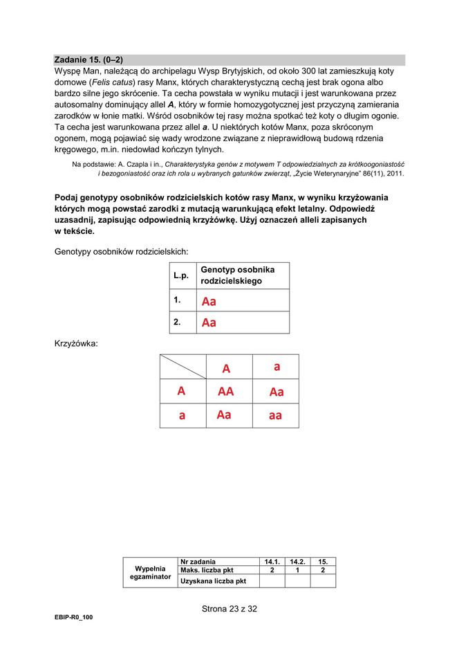 Matura 2025 biologia rozszerzona: ODPOWIEDZI do wszystkich zadań, gotowe rozwiązania matury z biologii rozszerzonej - Formuła 2015 [9.05.2025]	