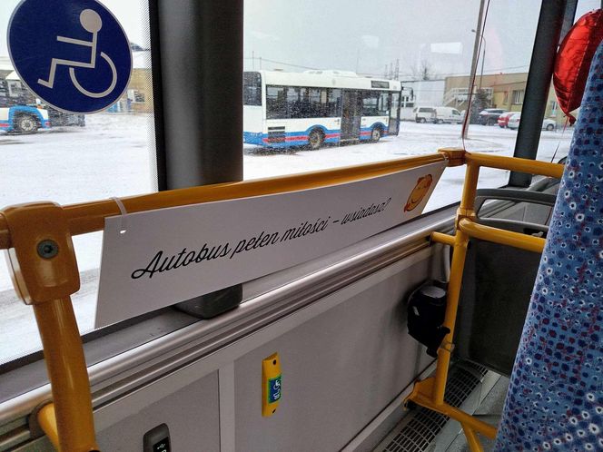 "Zakochany autobus" linii nr 18 można spotkać na ulicach Siedlec tylko w walentynki 2025!