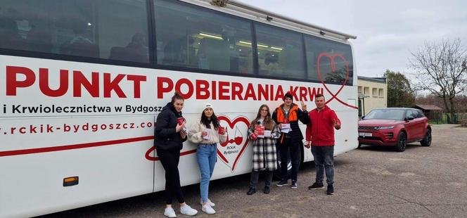 Zbiórka krwi w Zespole Szkół Rolniczych w Grudziądzu