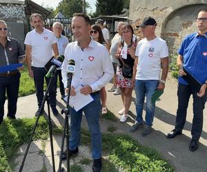 Tomasz Szymański wystartował z kampanią wyborczą. Jest „trójką” na liście Koalicji Obywatelskiej