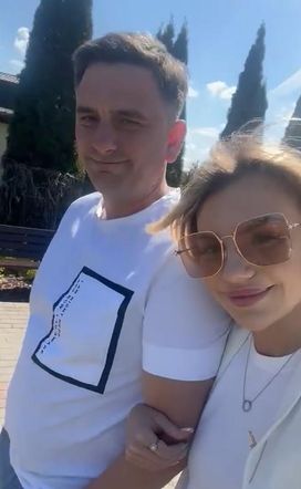 Sonia Szklanowska z tatą