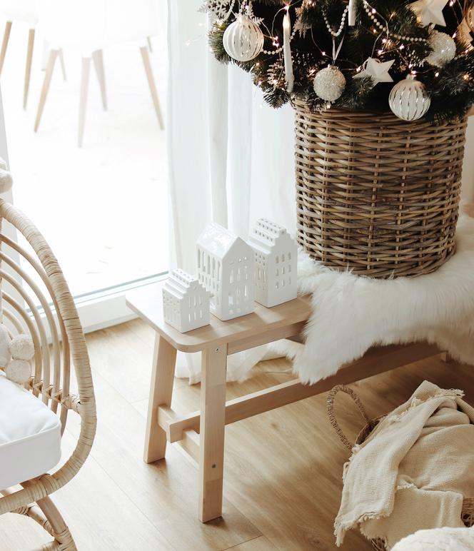Święta w stylu boho: choinka w stylu boho