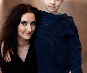 JOANNA ZYCH I JEJ SYN ALEKSANDER