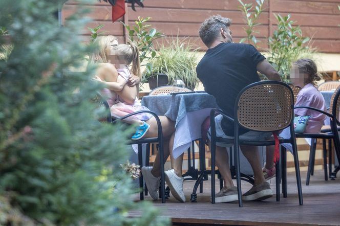 Agnieszka Kaczorowska i Marcin Rogacewicz wybrali się na rowery 