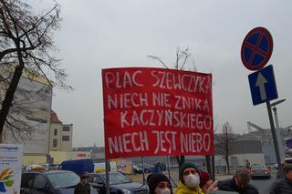 Mieszkańcy Katowic bronią placu Szewczyka