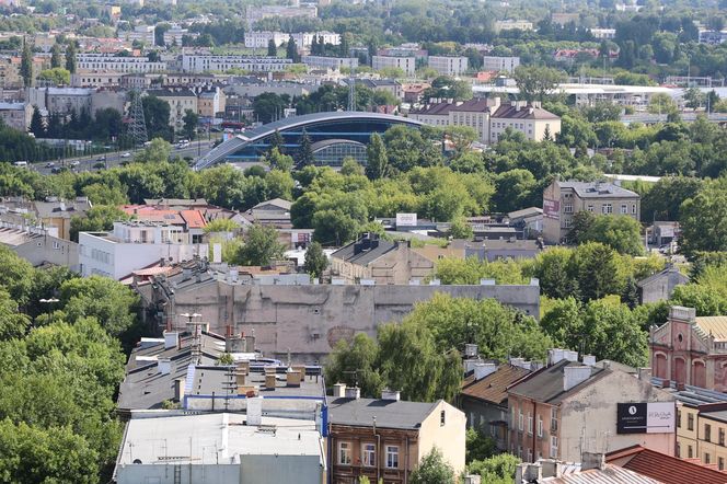 Panorama Lublina z najwyższego punktu widokowego w mieście - Wieży Trynitarskiej