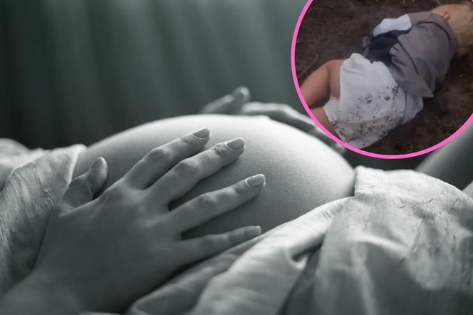 Jej dziecko zawsze wycisza się leżąc w ogrodzie. To tam zakopała łożysko