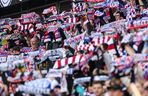 Kibice Górnika Zabrze na stadionie