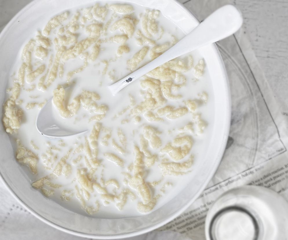 Lane kluski na mleku