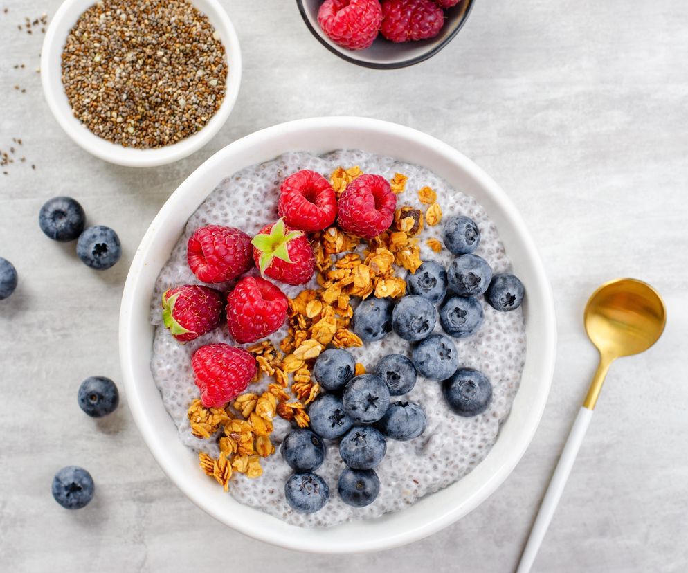 Keto pudding z chia i mascarpone. Idealny deser, który nie wywoła wyrzutów sumienia