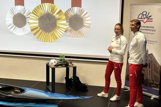 Spotkanie z kajakarzami w Pedagogicznej Bibliotece Wojewódzkiej