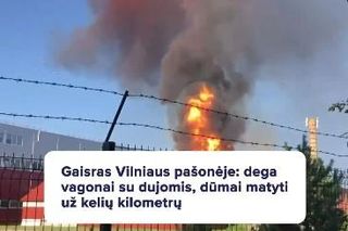 Pożar wagonów Orlenu
