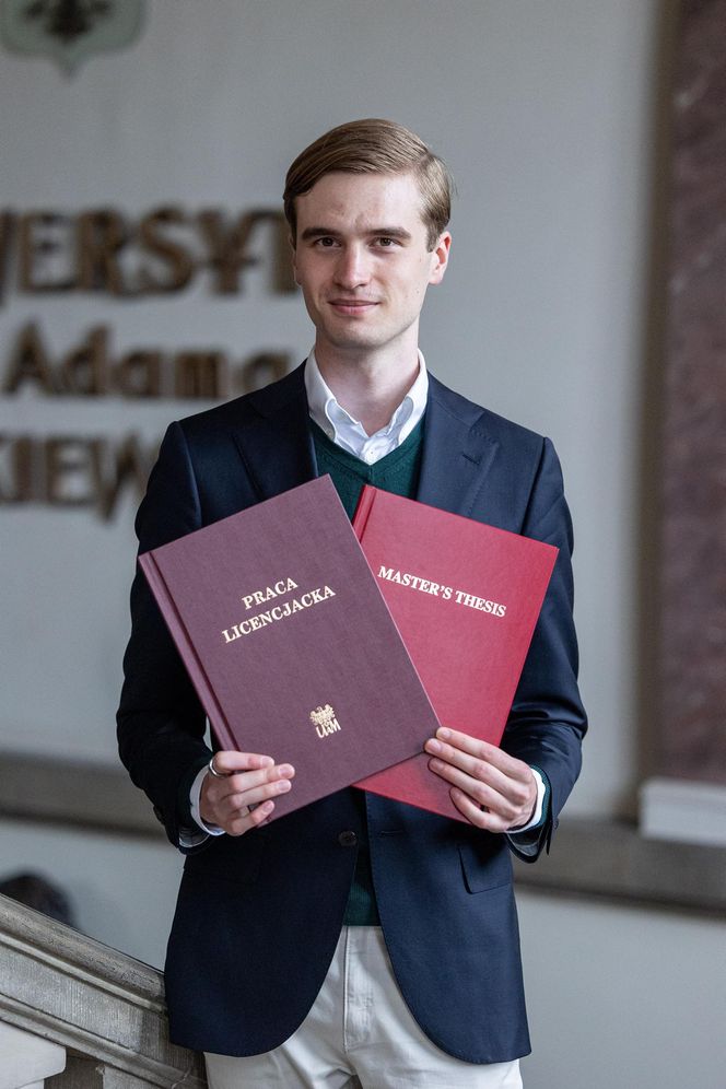 Karol Wapniarski - zbiera na studia w Cambridge