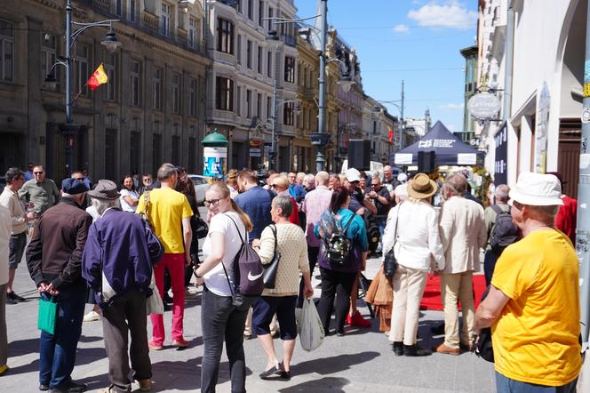 Sto gwiazd na Piotrkowskiej! Dziś uhonorowano Jerzego Skolimowskiego [ZDJĘCIA]