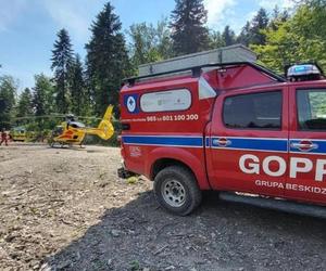 Tragedia w Beskidach. Nie żyje 60-letni turyst, który wszedł na Czantorię