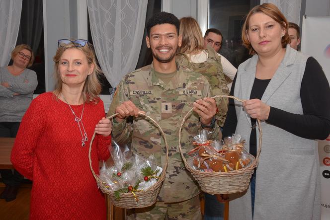 Spotkanie z żołnierzami amerykańskimi w gminie Łubianka zorganizowane przez Stowarzyszenie 553