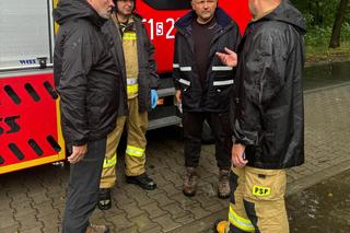 Pogotowie przeciwpowodziowe w powiecie pszczyńskim. Ponad 250 zgłoszeń, przekroczone stany rzek