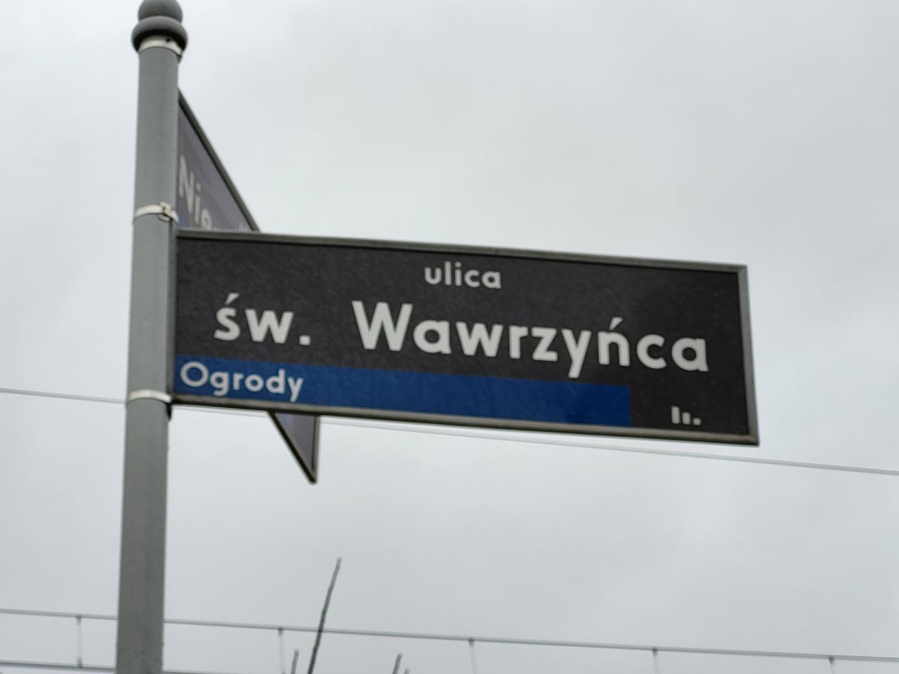 W sobotę otwarcie ul. św. Wawrzyńca!