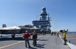 F-35B na pokładzie lotniskowca Cavour