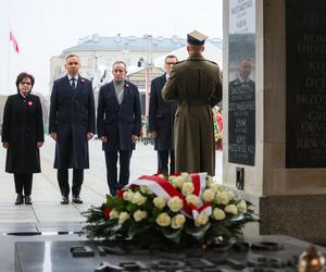 Uroczystości przed Grobem Nieznanego Żołnierza