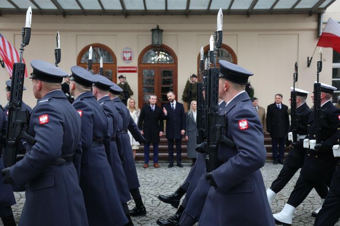 Spotkanie Kosiniaka-Kamysza i sekretarza obrony USA Pete'a Hegsetha