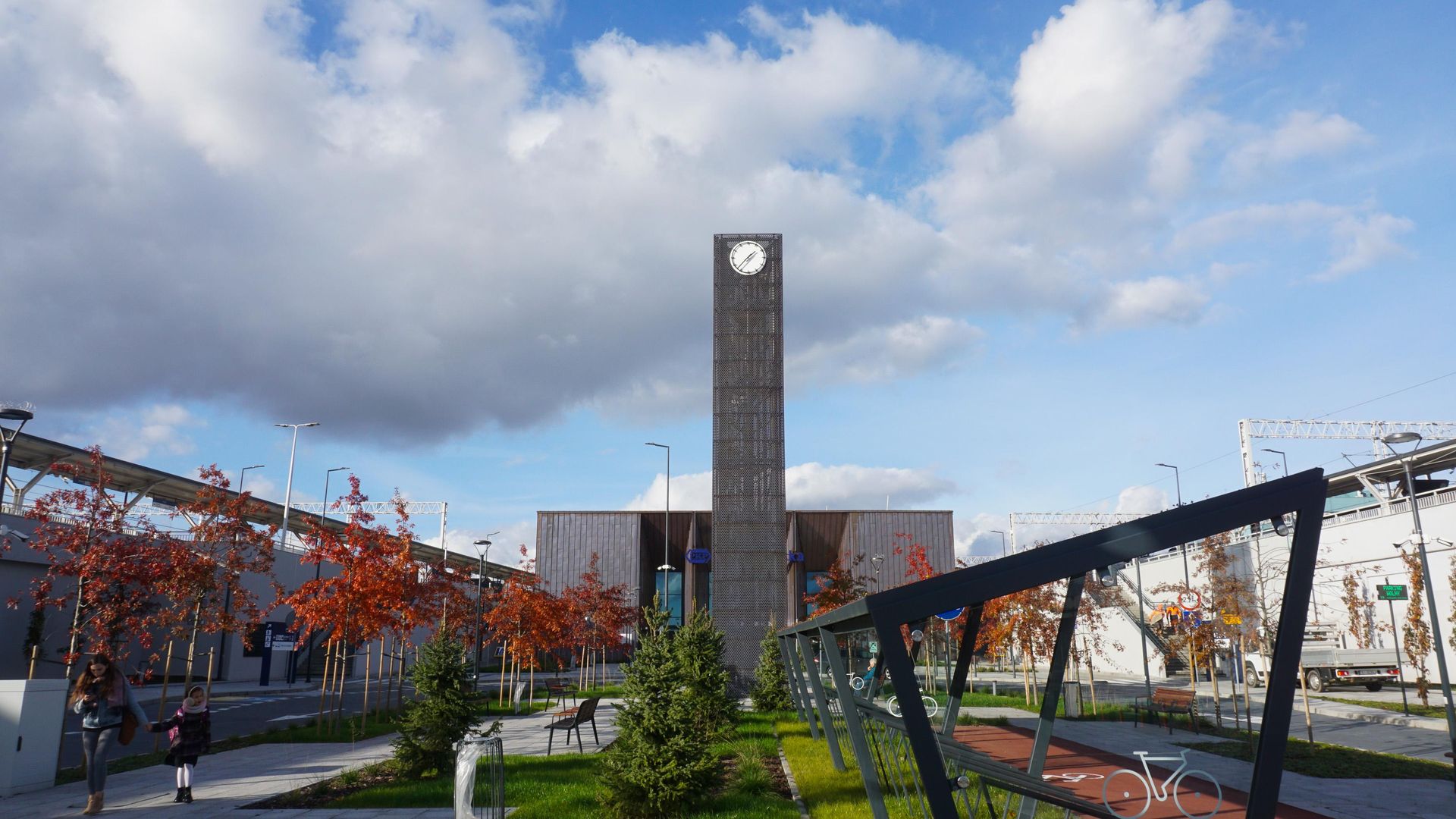 Łódź Kaliska - dworzec po remoncie