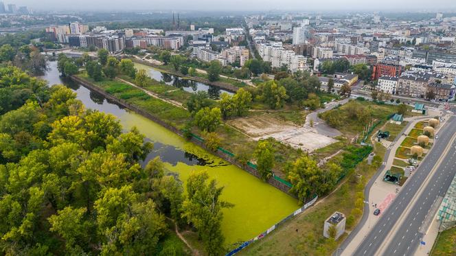 Port Praski - widok z drona, wrzesień 2024