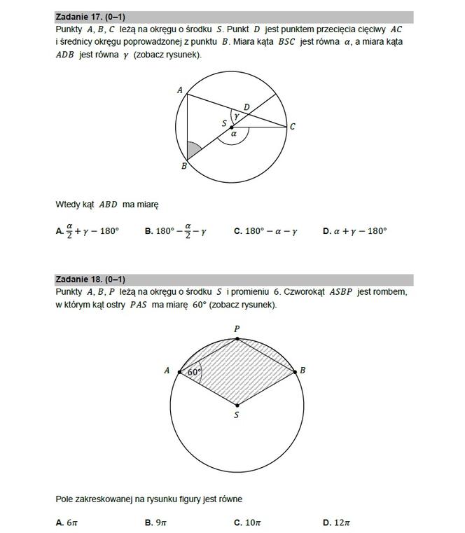 Matura 2022 - MATEMATYKA: arkusze CKE poziom podstawowy